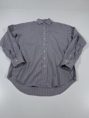 Sid Mashburn Shirt Mens Medium Multicolor Check Long Sleeve Button Down Casual